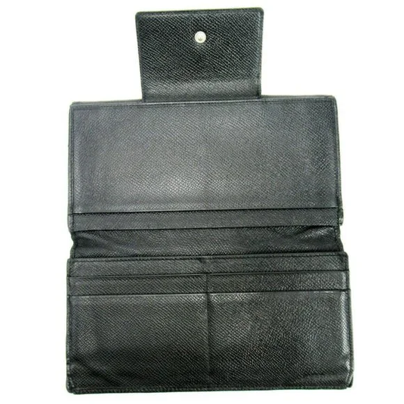 AUTH BVLGARI purse Bulgari Bulgari Leather